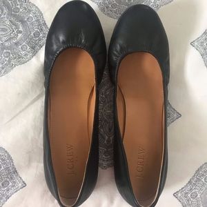 JCrew black ballet flats